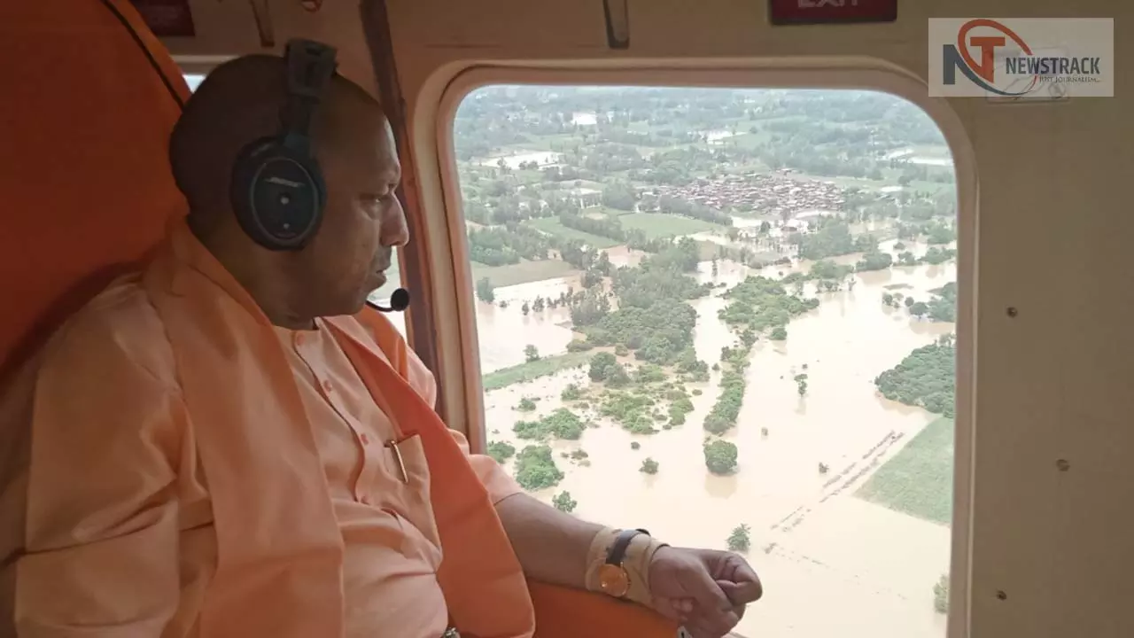CM Yogi assumes responsibility, sends relief materials from UP to flood affected states