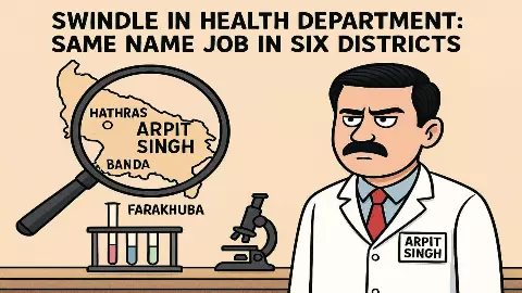 Balrampur News: स्वास्थ्य विभाग में फर्जीवाड़ा: एक ही नाम से छह जिलों में नियुक्ति का खुलासा