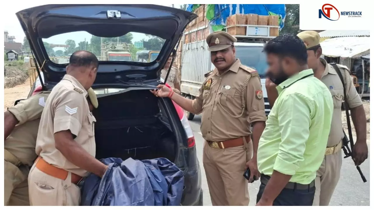 त्यौहारों के मद्देनज़र सिद्धार्थनगर पुलिस ने चलाया चेकिंग अभियान, संदिग्धों पर कड़ी नजर