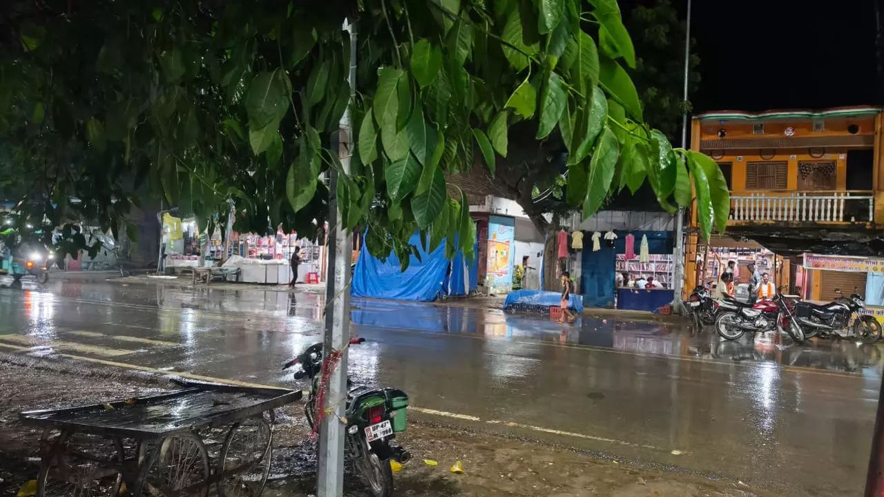 Balrampur News: देवीपाटन क्षेत्र में हल्की बारिश से मिली थोड़ी राहत, किसानों की चिंता बरकरार