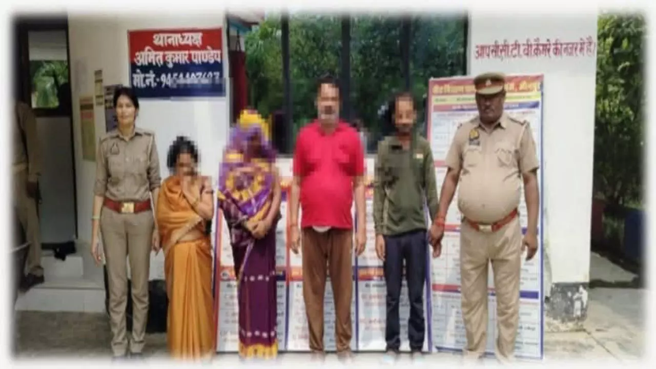 Jaunpur News: जौनपुर पुलिस की कार्रवाई: रेप के मामले में चार आरोपी गिरफ्तार, जेल भेजे गए