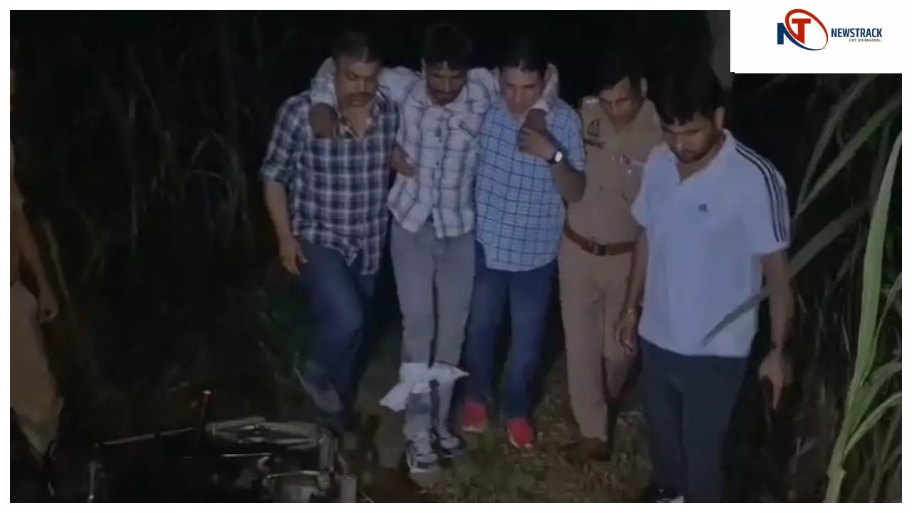25 हजार का इनामी बदमाश मुठभेड़ में घायल, पुलिस ने कब्जे में लेकर अस्पताल में कराया भर्ती
