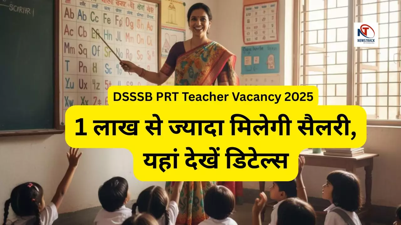 DSSSB PRT Teacher Vacancy 2025