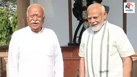 PM Modi Pens Note For RSS Chief Mohan Bhagwat