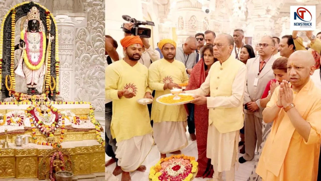 अयोध्या में मॉरीशस के पीएम का भव्य स्वागत, रामलला के दरबार में गूंजे जय श्रीराम