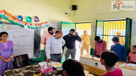 Audit of Balrampur DM, education and strict instructions on MDM Audit of Balrampur DM, education and strict instructions on MDM