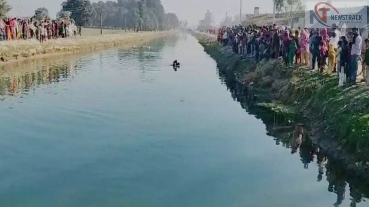 Body of unidentified person found in canal, suspected murder causes sensation in area