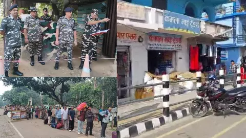 नेपाल में शांति की ओर क़दम, गौरीफंटा बार्डर से फिर शुरू हुआ व्यापार