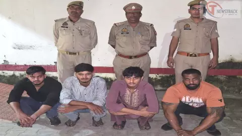 Police raid spa center under guise of prostitution in Meerut Police raid spa center under guise of prostitution in Meerut
