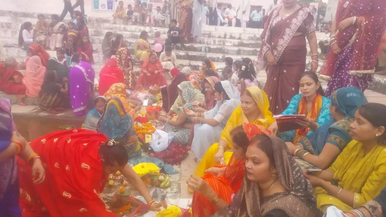 Mothers kept difficult vow of Jivitputrika for longevity of sons