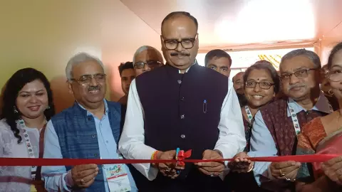 DCM Brajesh Pathak in Startup Conclave DCM Brajesh Pathak in Startup Conclave