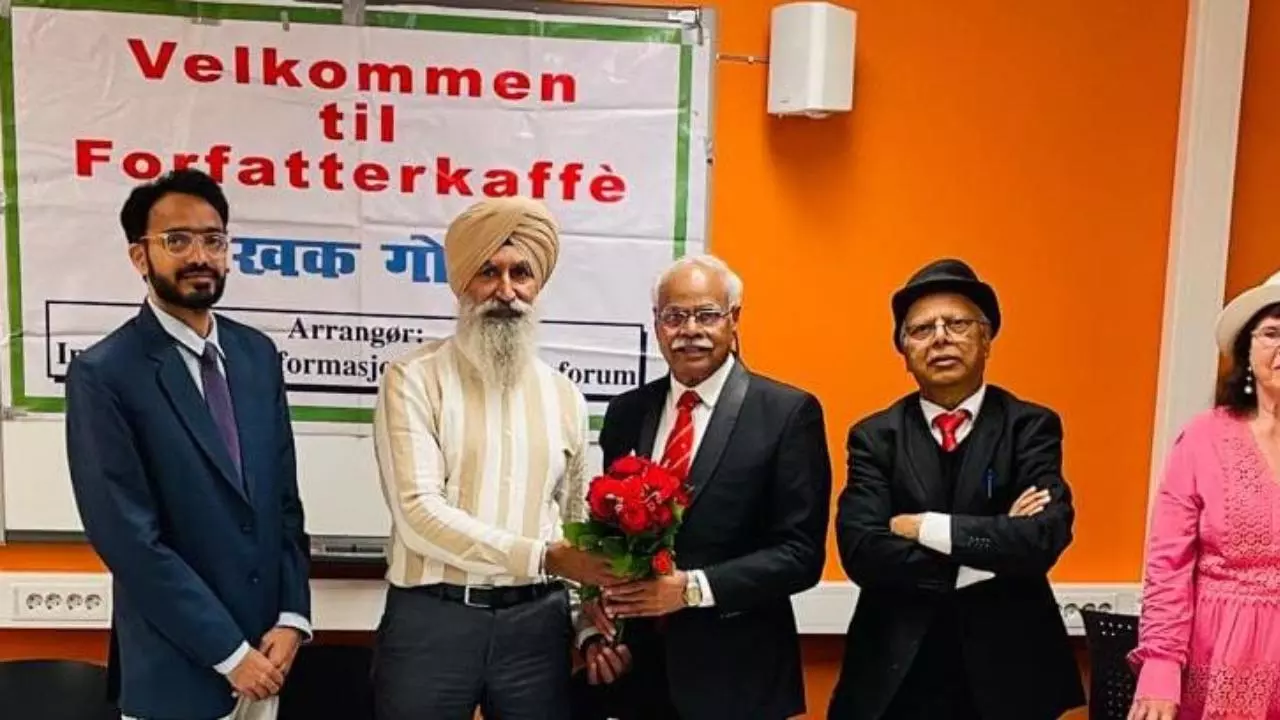 ओस्लो में इंडो-नॉर्वेजियन मंच ने पद्मश्री डॉ. संजय को स्पाइल संस्कृति सम्मान से नवाजा