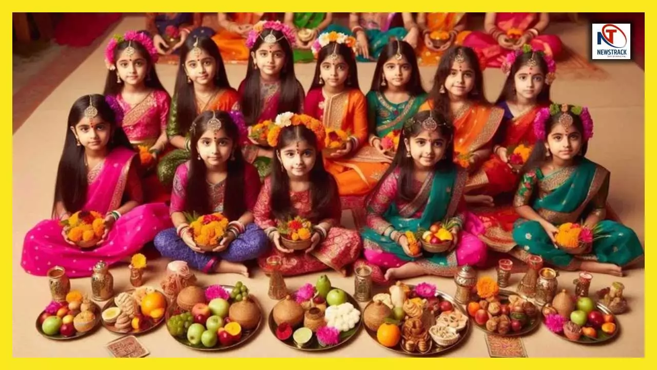 Shardiya Navratri 2025 Kanya Pujan Vidhi Shubh Muhurat in Hindi