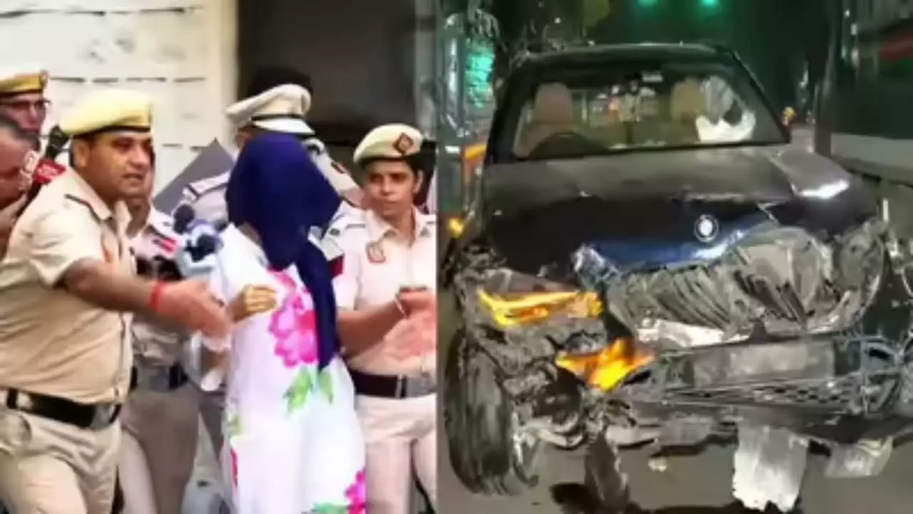 दिल्ली BMW एक्सीडेंट केस में बड़ा एक्शन, 2 दिन की न्यायिक हिरासत में भेजी गयी आरोपी गगनप्रीत