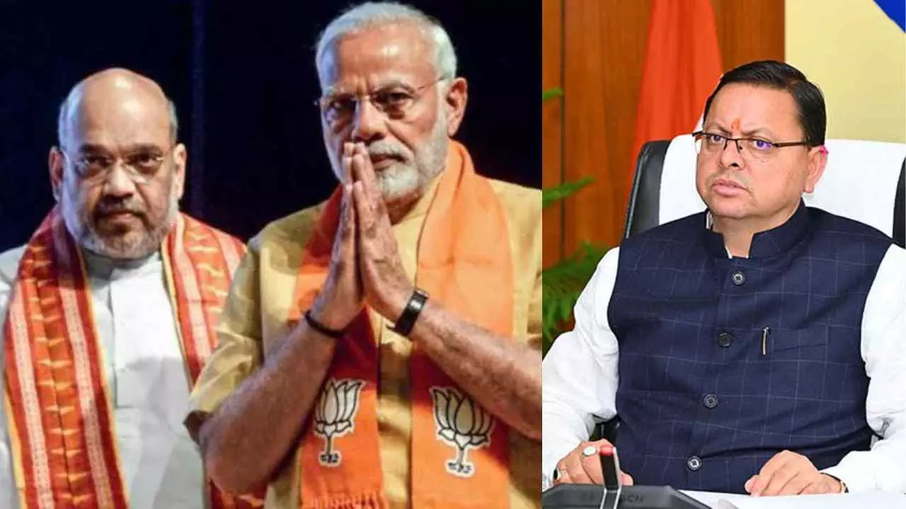 PM मोदी और अमित शाह ने CM धामी को मिलाया फोन, मूसलाधार बारिश से बिगड़े हालातों की ली जानकारी