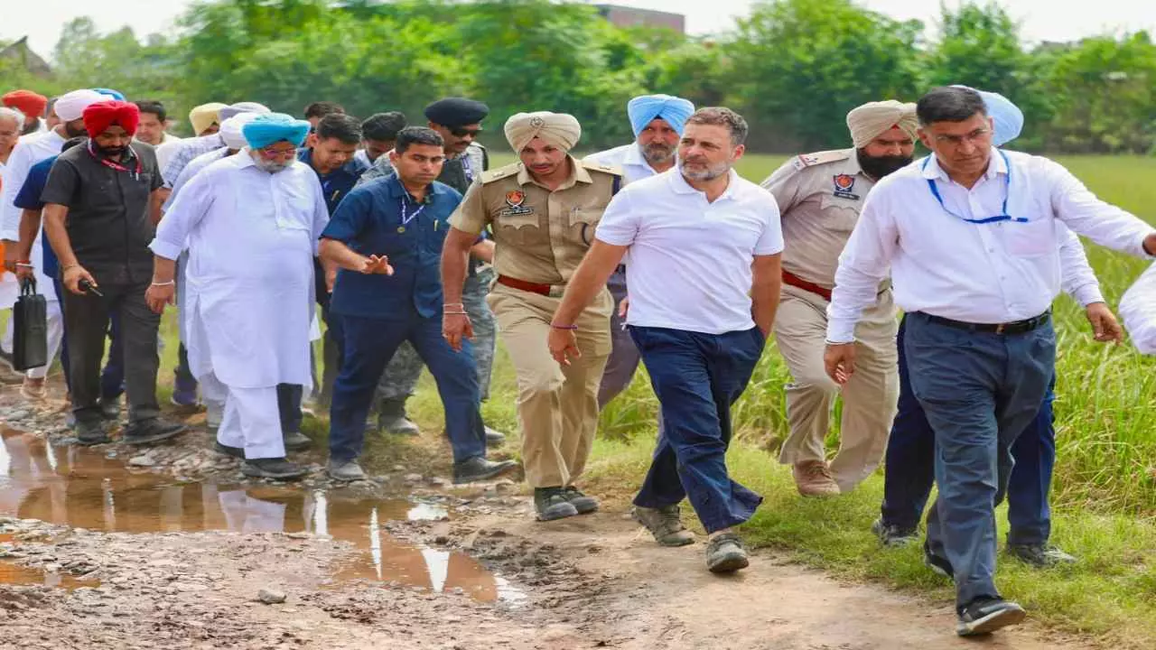 सिर्फ 1600 करोड़... पंजाब बाढ़ पर राहुल गाँधी ने PM मोदी को लिखा पत्र, मदद को बताया अन्याय