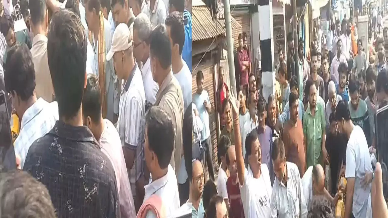 Mathura News: कटरा बाज़ार फाटक बंदी पर बवाल, बीजेपी विधायक ने दी रेलवे अधिकारियों को धमकी