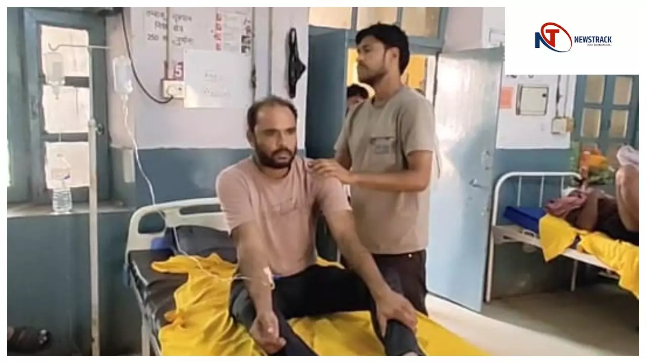 मथुरा राया में मामूली टक्कर के बाद युवक पर हमला, करणी सेना ने जताया विरोध, न्याय की मांग