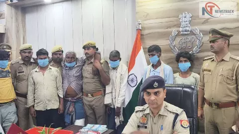 Gokshi scandal exposed in Balrampur, seven accused arrested, two police injured in encounter