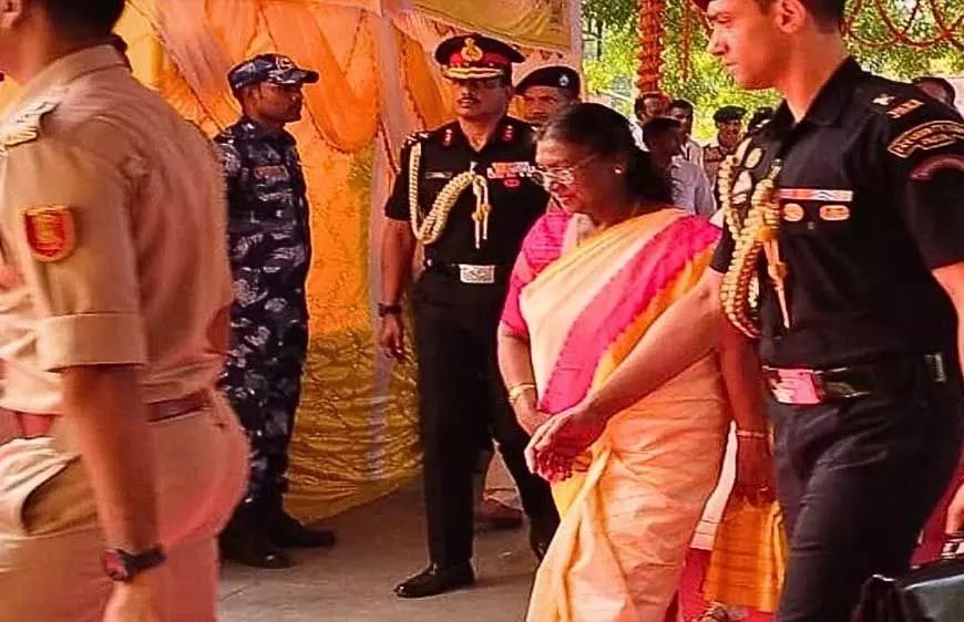 Draupadi Murmu Gaya Visit Draupadi Murmu Gaya Visit