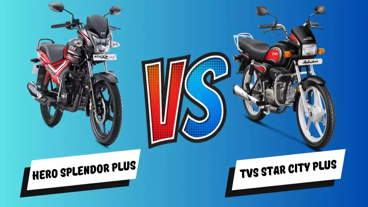 Hero Splendor Plus vs TVS Star City Plus