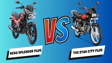 Hero Splendor Plus vs TVS Star City Plus