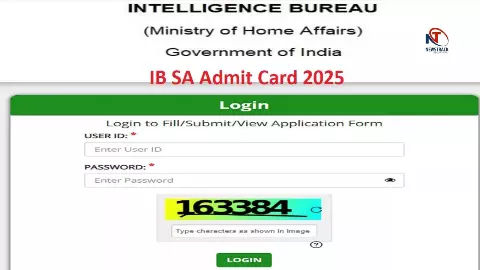 IB SA Admit Card 2025 IB SA Admit Card 2025