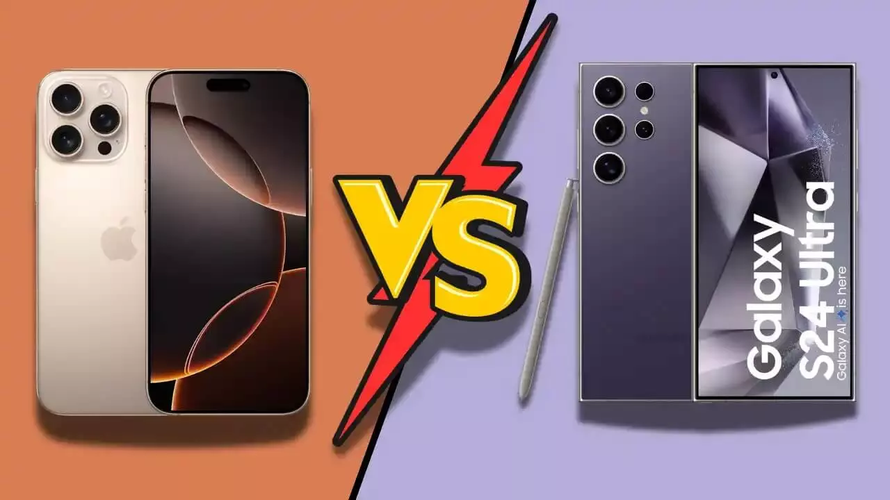 iPhone 16 Pro Max Vs Galaxy S24 Ultra Offer iPhone 16 Pro Max Vs Galaxy S24 Ultra Offer