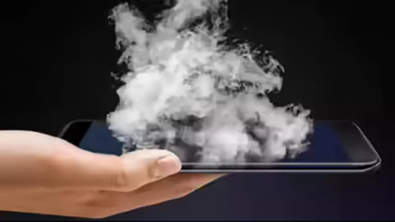 Smartphone Overheated Mobile Phone