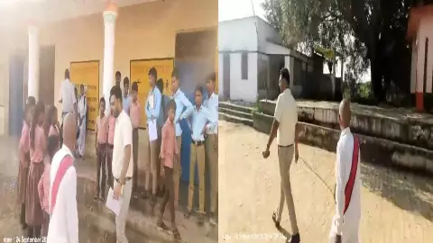 Chandauli News: देवरी कला के स्कूलों की हकीकत, SDM ने शिक्षकों पर की कार्रवाई