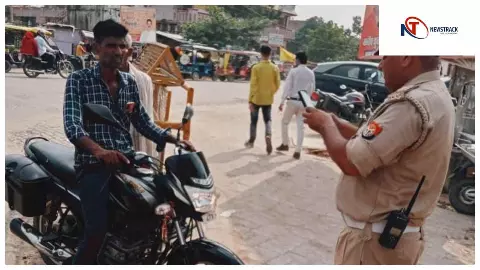 बलरामपुर पुलिस ने चलाया “नो हेलमेट, नो फ्यूल” अभियान, 25 वाहनों पर 65,500 रुपए का जुर्माना लगाया बलरामपुर पुलिस ने चलाया “नो हेलमेट, नो फ्यूल” अभियान, 25 वाहनों पर 65,500 रुपए का जुर्माना लगाया