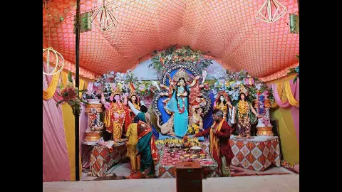Durga Puja pandals