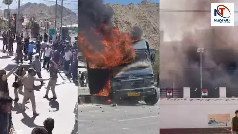 Leh Ladakh Protest Updates: लद्दाख में हिंसक प्रदर्शन 4 की मौत, सोनम वांगचुक की शांति की अपील