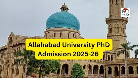 Allahabad University PhD Admission 2025-26