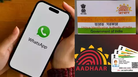 Aadhaar Card On WhatsApp Download