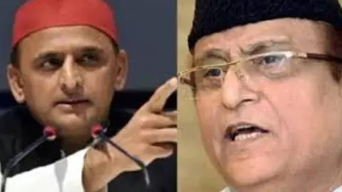 Akhilesh Yadav Azam Khan Akhilesh Yadav Azam Khan