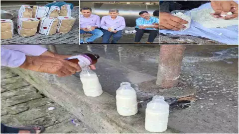Shamli paneer adulteration