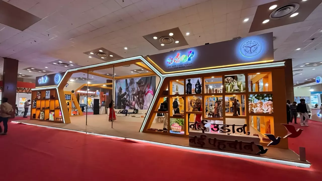 ओडीओपी पवेलियन बना आकर्षण का केंद्र, दूसरे दिन 46 हजार लीड्स और ₹20.77 करोड़ के हुए सौदे