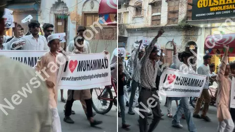 lucknow i love muhammad poster controversy lucknow i love muhammad poster controversy