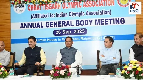 ओलंपिक खिलाड़ियों के लिए छत्तीसगढ़ सरकार का बड़ा तोहफ़ा, CM साय देंगे 21 लाख रुपये ओलंपिक खिलाड़ियों के लिए छत्तीसगढ़ सरकार का बड़ा तोहफ़ा, CM साय देंगे 21 लाख रुपये