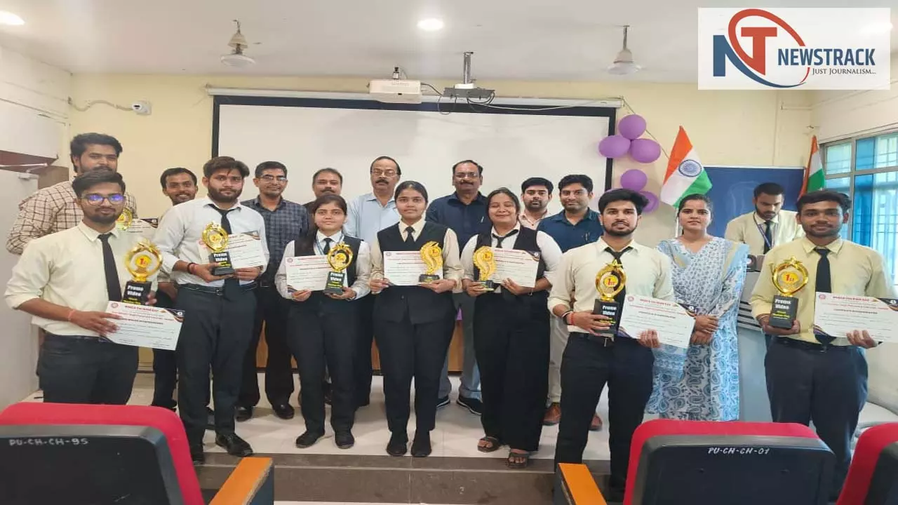 Address by Prof. Manas Pandey at PU on World Tourism Day