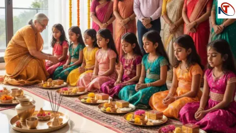 Navratri 2025 Kanya Pujan Date And Time
