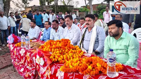 MLA performs Bhoomi Pujan for George Veterinary Medicine in Maharajgunj MLA performs Bhoomi Pujan for George Veterinary Medicine in Maharajgunj