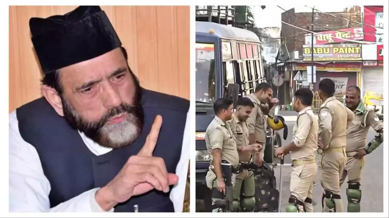 बरेली हिंसा के मास्टरमाइंड पर चला नगर निगम हंटर, मौलाना तौकीर रज़ा दफ्तर किया सील, 2000 लोगों पर FIR बरेली हिंसा के मास्टरमाइंड पर चला नगर निगम हंटर, मौलाना तौकीर रज़ा दफ्तर किया सील, 2000 लोगों पर FIR
