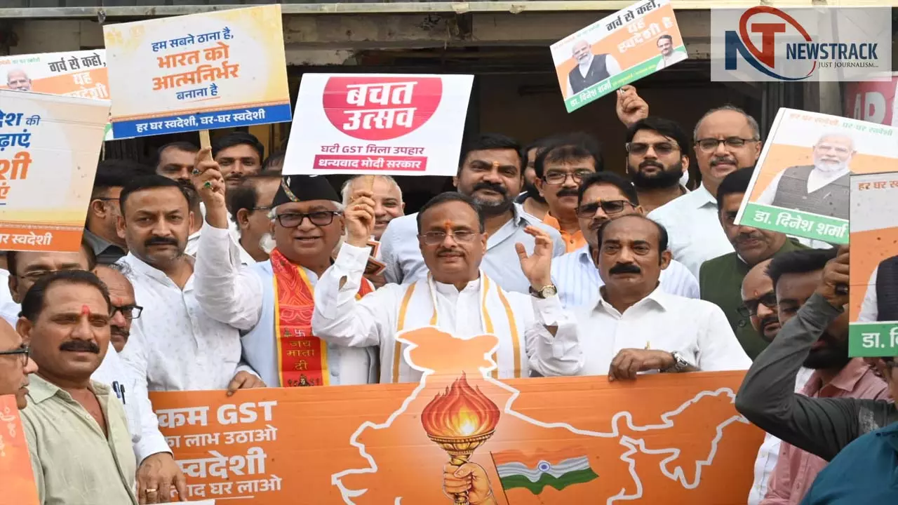 Lucknow traders excited over GST rate cut, thank Modi government