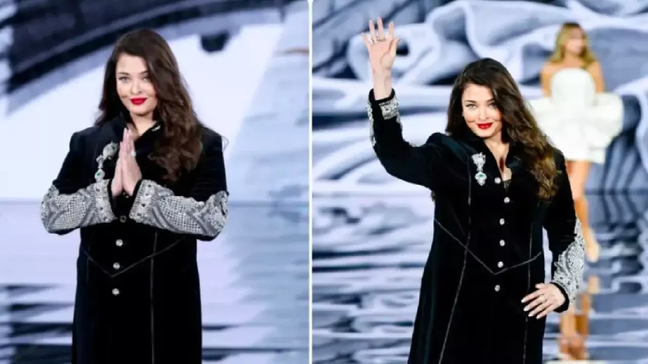 Aishwarya Rai Bachchan Paris Fashion Week Video