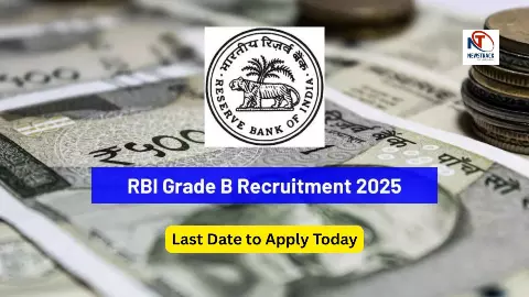 RBI Grade B Recruitment 2025