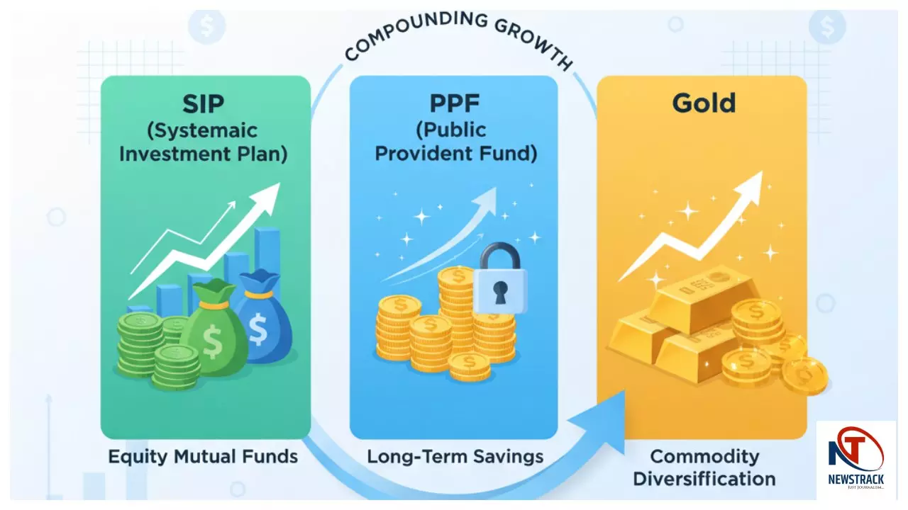 SIP, PPF या गोल्ड - 10,000 रुपये मासिक बचत से कौन बनेगा सबसे जल्दी करोड़पति?