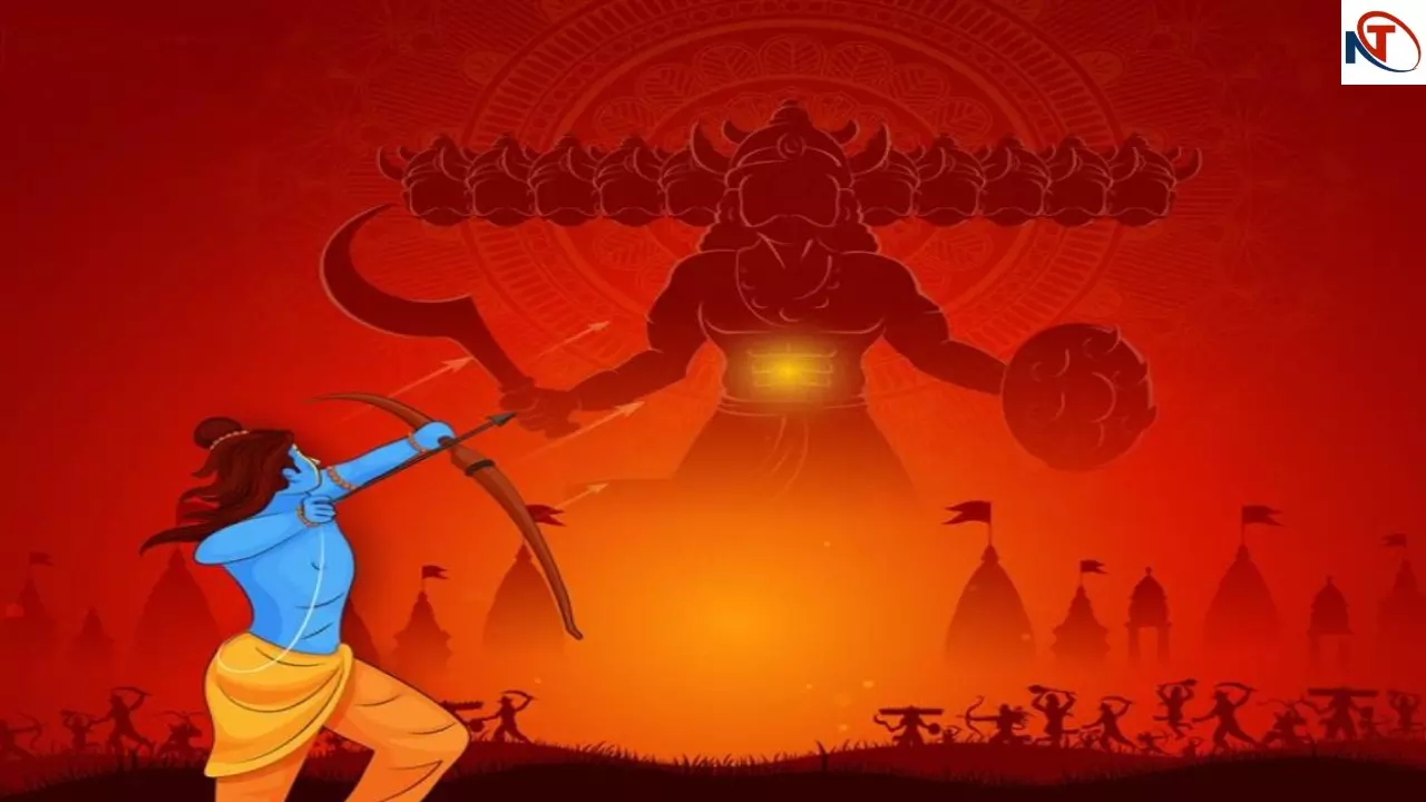 ravan dahan muhurat 2025