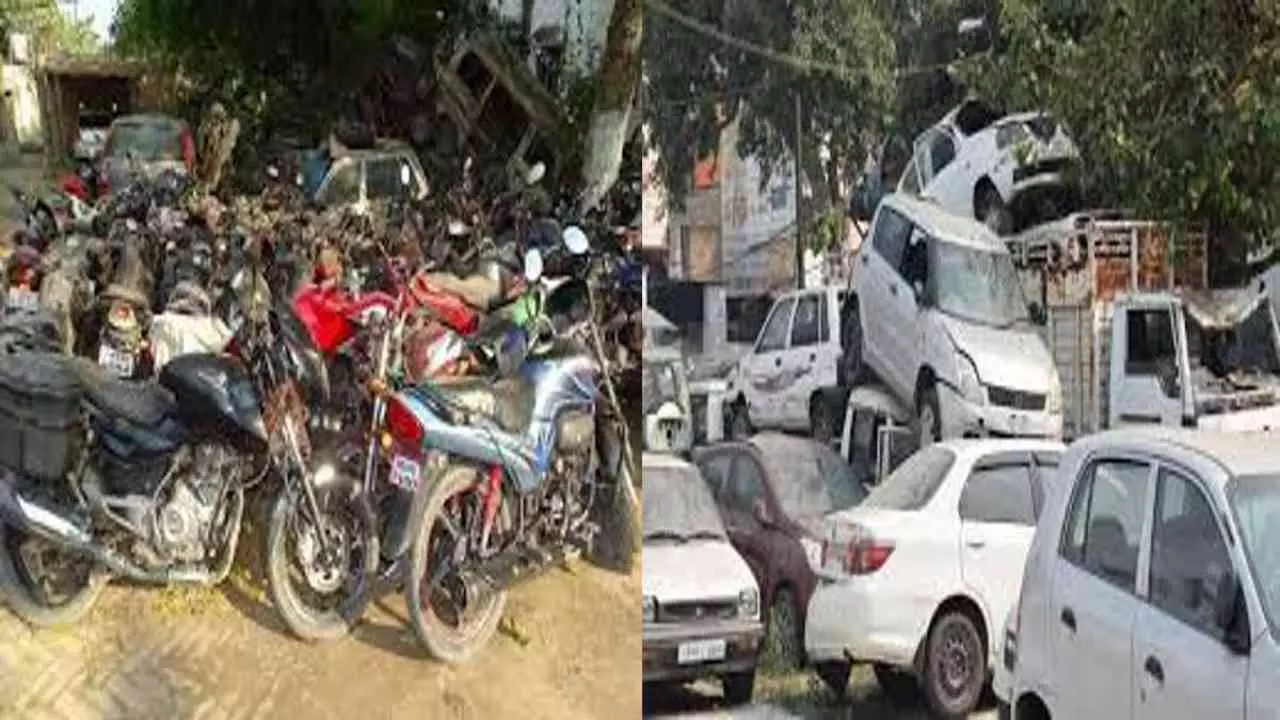 Chandauli News: गो-तस्करी और अवैध शराब के 134 वाहन नीलाम, पुलिस को मिला ₹3 करोड़ का राजस्व Chandauli News: गो-तस्करी और अवैध शराब के 134 वाहन नीलाम, पुलिस को मिला ₹3 करोड़ का राजस्व